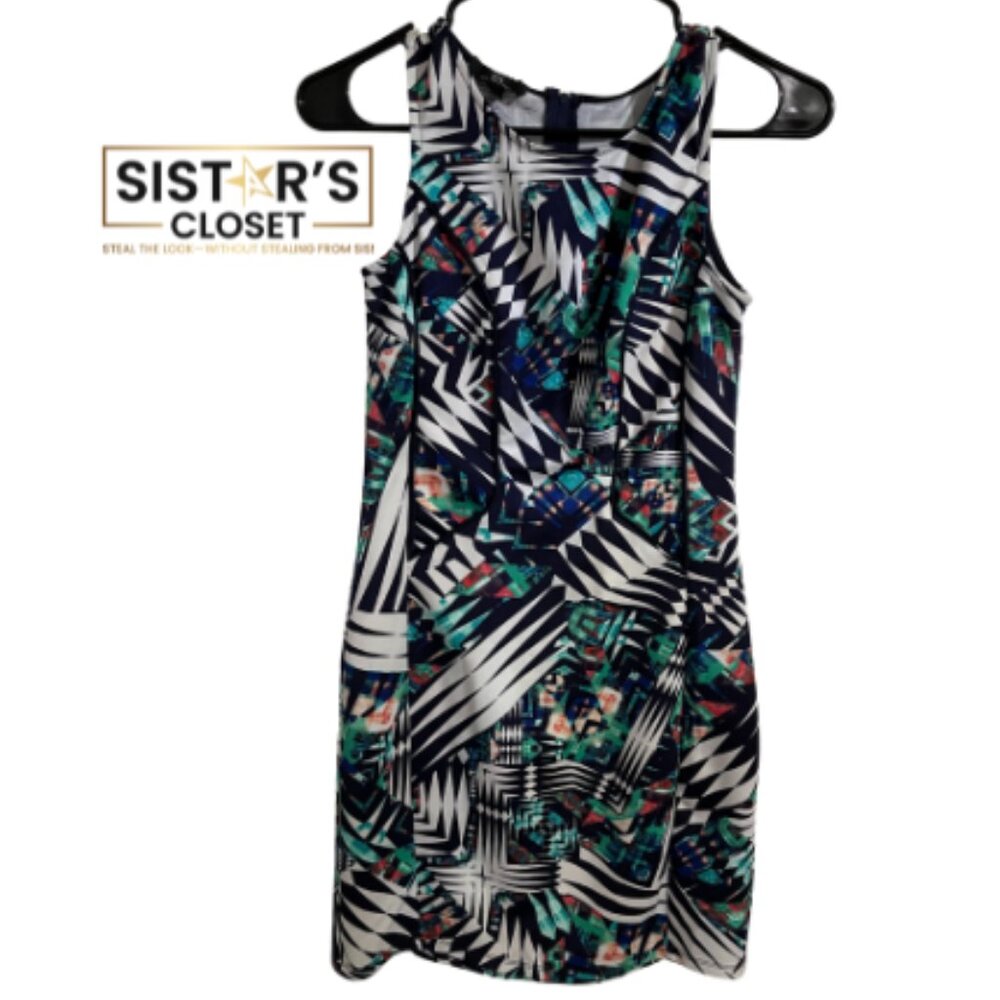 I.N. San Francisco Multi Color Dress Size 3